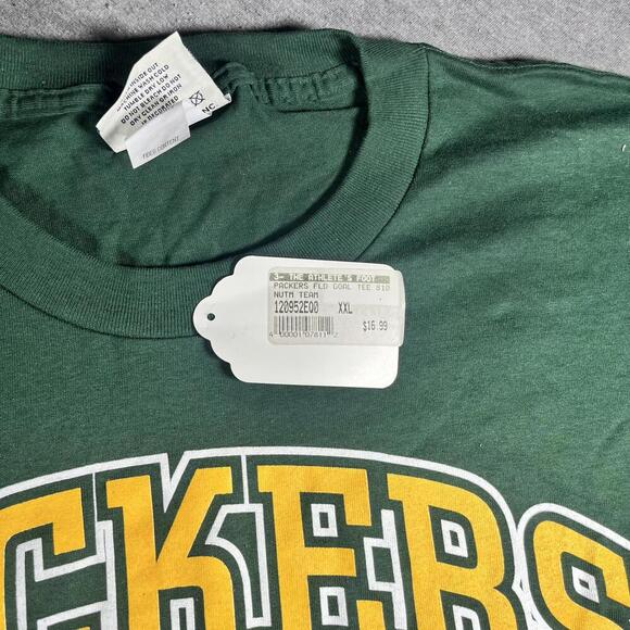 Vtg Green Bay Packers Super Bowl Mens XXXI Graphic T-Shirt XXL with tag New 1998 - Picture 4 of 5